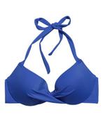 H&M kobalt blauw bikini bikinitop 80C + bikinibroek maat 42, H&M, Blauw, Nieuw, Ophalen of Verzenden