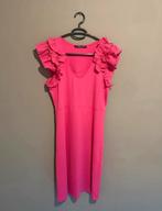 Roze Jurk Juffrouw Jansen - Maat L | Classy Look!, Maat 38/40 (M), Verzenden, Cocktailjurk, Zo goed als nieuw