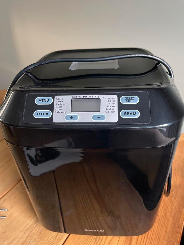 Inventum BM55 Broodbakmachine - Zo goed als nieuw!, Witgoed en Apparatuur, Broodbakmachines, Zo goed als nieuw, Met timer, 400 tot 800 gram deeg