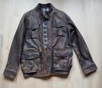 Tommy Hilfiger bruin leren jas, maat L, Ophalen, Maat 52/54 (L), Bruin, Tommy Hilfiger
