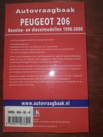 Vraagbaak peugeot 206, Auto diversen, Handleidingen en Instructieboekjes, Ophalen of Verzenden