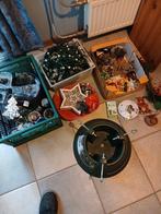 Kerstspullen   kerstboomstandaard en veel lichtjes en zo, Tuin en Terras, Planten | Bomen, Bloeit niet, Overige soorten, Minder dan 100 cm