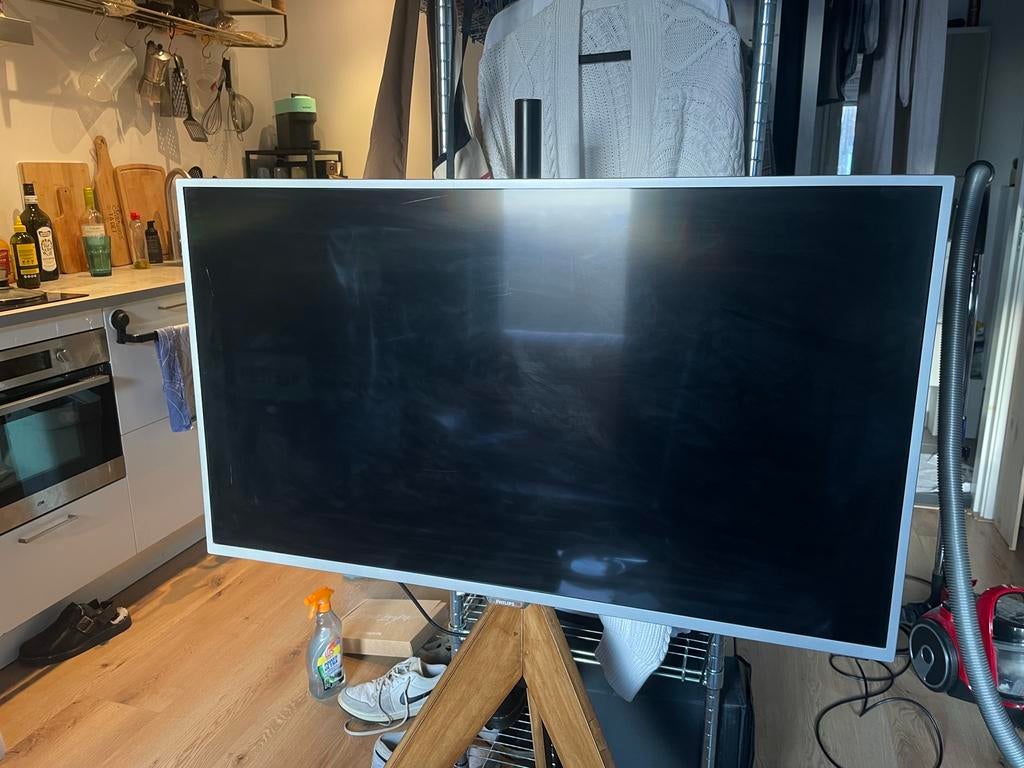 Philips Ambilight 43 inch 4K tv (kapot backlight), Ophalen, IPS, 60 Hz of minder, Ultra HD (4K)