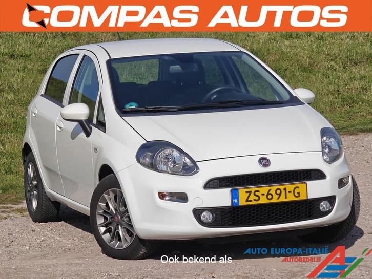 Fiat Punto 1.2 4 cilinder | More | Climate | Cruise control, Auto's, Fiat, Bedrijf, Te koop, Punto, ABS, Airbags, Airconditioning