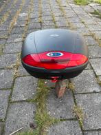 Topkoffer met reflector, Motoren, Ophalen of Verzenden, Zo goed als nieuw