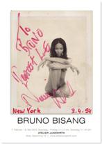 Bruno Bisang - Naomi Campbell - Exhibitie-affiche, Antiek en Kunst, Kunst | Litho's en Zeefdrukken, Verzenden