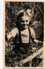fotokaart  _  AFBEELDING  _   MEISJE, Verzamelen, Foto's en Prenten, Zo goed als nieuw, Voor 1940, Kind, Verzenden