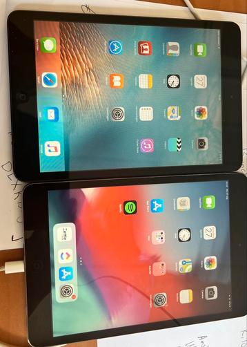 Ipad 2 mini 16 2 stuks beschikbaar voor biedingen