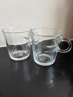Nespresso view kopjes, Huis en Inrichting, Keuken | Servies, Overige typen, Ophalen of Verzenden, Overige stijlen, Glas
