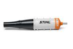 bladblazer Combi Stihl BG-KM, Tuin en Terras, Bladblazers, Verzenden, Handgedragen, Zo goed als nieuw, Stihl