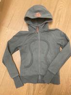 Lululemon Scuba hoodie grey mt 6, Grijs, Ophalen of Verzenden, Zo goed als nieuw, Maat 36 (S)