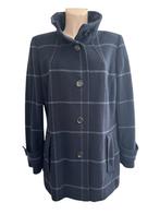 Fuchs Schmitt mantel blauw 44, Kleding | Dames, Jassen | Winter, Ophalen of Verzenden, Zo goed als nieuw, Maat 46/48 (XL) of groter