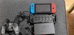 NINTENDO SWITCH V1 MET ACCESSOIRES TOP DEAL!, Ophalen of Verzenden, Gebruikt, Met 2 controllers, Switch Original