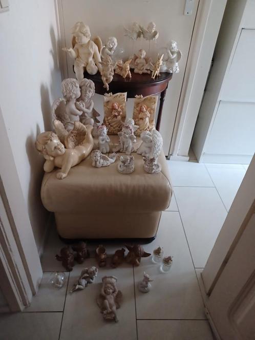 32 x Engeltjes/engelen/engel beelden/beeldjes 60€, Verzamelen, Beelden en Beeldjes, Gebruikt, Ophalen of Verzenden