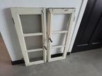Set stoere oude ramen, Doe-het-zelf en Verbouw, Kozijnen en Schuifpuien, 75 tot 150 cm, Gebruikt, Raamkozijn, Ophalen of Verzenden