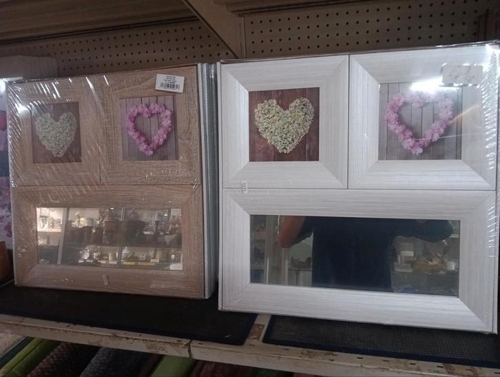3 delige spiegel set. €12,50, Huis en Inrichting, Woonaccessoires | Schilderijen, Tekeningen en Foto's, Nieuw, Schilderij, Minder dan 50 cm