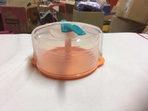 Oranje Tupperware producten, Huis en Inrichting, Keuken | Tupperware, Zo goed als nieuw, Overige typen, Wit, Oranje, Ophalen of Verzenden