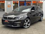 Peugeot 308 SW 1.2 T GT-line Panorama Leder CarPlay 1e Eigen, Auto's, Peugeot, Voorwielaandrijving, Gebruikt, Zwart, 1199 cc