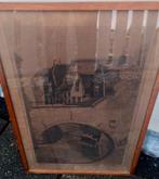 Constant Nefkens (1887-1929) Den Bosch Dieze, ets ~1920, Antiek en Kunst, Kunst | Etsen en Gravures, Ophalen of Verzenden