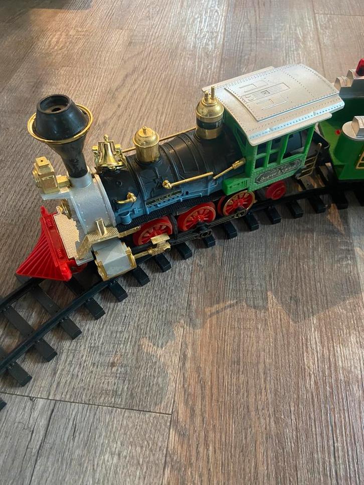 Prachtige uitgebreide expresse, christmas trein set, Hobby en Vrije tijd, Modeltreinen | Overige schalen, Zo goed als nieuw, Gelijkstroom