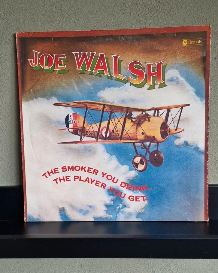 Lp, Joe Walsh / The Smoker you drink, izgst!, Cd's en Dvd's, Vinyl | Rock, Zo goed als nieuw, Poprock, 12 inch, Ophalen of Verzenden