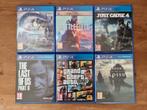 PS4 Games - The Last of Us 2, GTA V, Battlefield V, meer!, Spelcomputers en Games, Online, Vanaf 18 jaar, 1 speler, Zo goed als nieuw