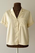 Crèmekleurige blouse van Mango – als nieuw - maat L, Kleding | Dames, Blouses en Tunieken, Mango, Beige, Maat 42/44 (L), Ophalen of Verzenden