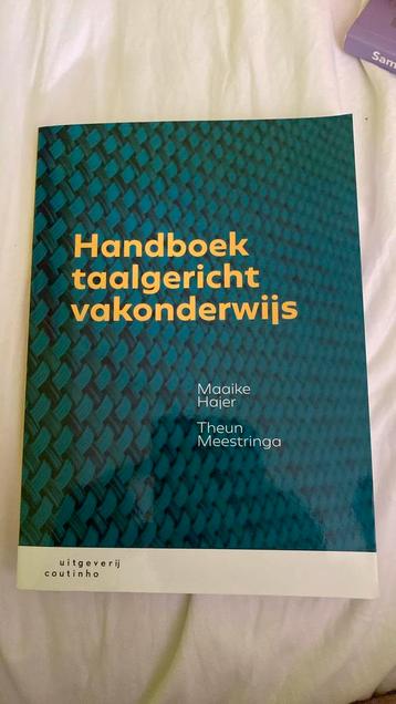 Theun Meestringa - Handboek taalgericht vakonderwijs beschikbaar voor biedingen