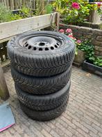 Winterbanden op velg 195/65 R15, Auto-onderdelen, Banden en Velgen, Ophalen, Gebruikt, 15 inch, Banden en Velgen