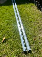 Hemelwaterafvoer regenpijpen HWA buis zink 80mm, Doe-het-zelf en Verbouw, Buizen en Afvoer, Ophalen of Verzenden, Zo goed als nieuw