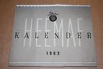 Oude kalender Machinefabriek Heemaf Hengelo 1962 !!, Verzamelen, Ophalen of Verzenden, Zo goed als nieuw, Overige typen