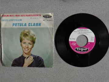 Petula Clark - Warum muss man aus eindandergeh'n VINYL SINGL beschikbaar voor biedingen