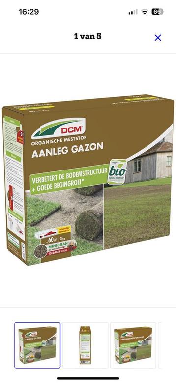 Meststof voor aanleg gazon 3 kg ongeopend beschikbaar voor biedingen