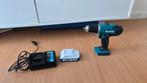 Makita 18v schroefmachine,Boormachine goed als nieuw oplader, Ophalen of Verzenden, Zo goed als nieuw