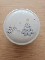 Goebel Kerst Bonbondoosje aardewerk, Gebruikt, Schaal, Rond, Ophalen of Verzenden