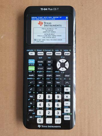 Grafische Calculator Texas-instruments Ti84 Plus CE-T beschikbaar voor biedingen