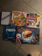 Bordspellen, Ophalen