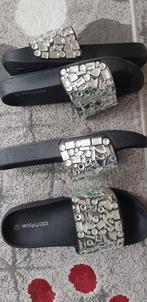 Zeer nette dames slippers van Mode Alice, Slippers, Alice, Zwart, Nieuw