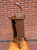 Oud vintage telefoontafeltje van hout., Ophalen, Gebruikt