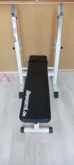 Halterbank inklapbare, Ophalen of Verzenden, Gebruikt, Fitnessbank