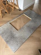 Gratis 1 keukenblad - beton look, Huis en Inrichting, Keuken | Keukenelementen, Ophalen, Gebruikt, 200 cm of meer, Minder dan 100 cm