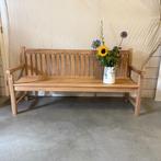 Tuinbank - 180 cm breed - massief teakhout - bij TTM Wonen