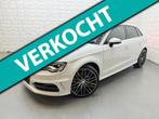 Audi A3 Sportback 1.4 e-tron PHEV S LINE LEER PDC KEYLESS NA, Gebruikt, 4 cilinders, Leder en Stof, Wit
