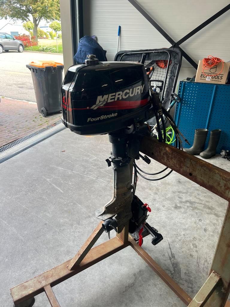 Mercury 6pk fourstroke, Watersport en Boten, Bootonderdelen, Zo goed als nieuw, Motor en Techniek, Zeilboot of Motorboot, Ophalen