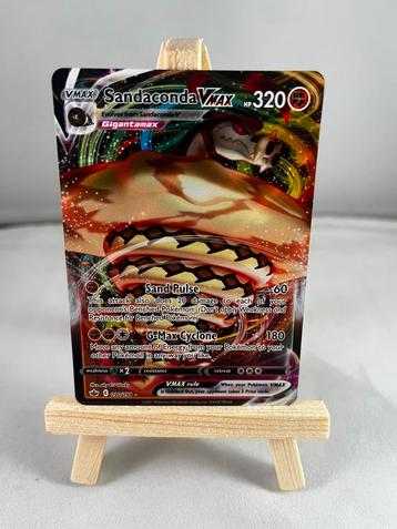Sandaconda Vmax Full Art 090/198 Chilling Reign Pokemon Card beschikbaar voor biedingen