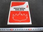 sticker Rotterdam ROCKWOOL LAPINUS BV isolatie, Ophalen, Zo goed als nieuw