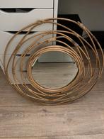 Xenos Rotan spiegel. *Z.G.A.N.*, Rond, Ophalen of Verzenden, Zo goed als nieuw, Minder dan 100 cm