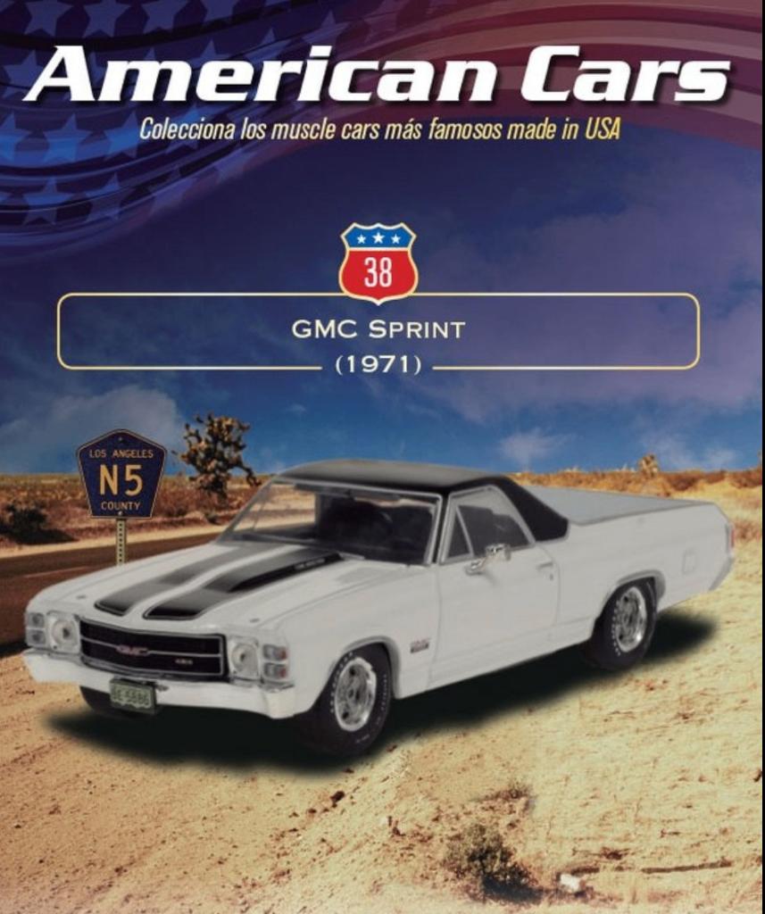 GMC Sprint 1971 schaal 1/43 ALTAYA American cars # 38, Verzenden, Nieuw, Auto, Overige merken