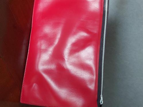 Knalrode toilettas voor heer of dame met ritssluiting, Sieraden, Tassen en Uiterlijk, Toilettassen, Nieuw, Heer of Dame, Rood