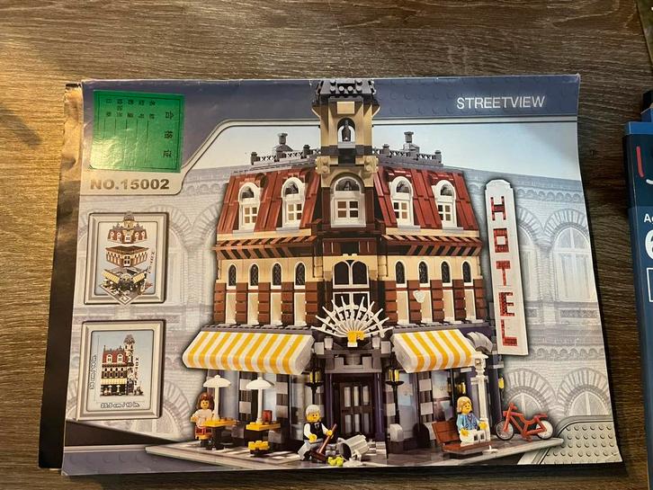 Lepin 15002 hotel, Kinderen en Baby's, Speelgoed | Bouwstenen, Zo goed als nieuw, Ophalen of Verzenden